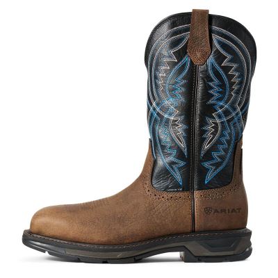 Ariat WorkHog XT Kahverengi / Lacivert Iş Ayakkabıları Erkek (42338-601)